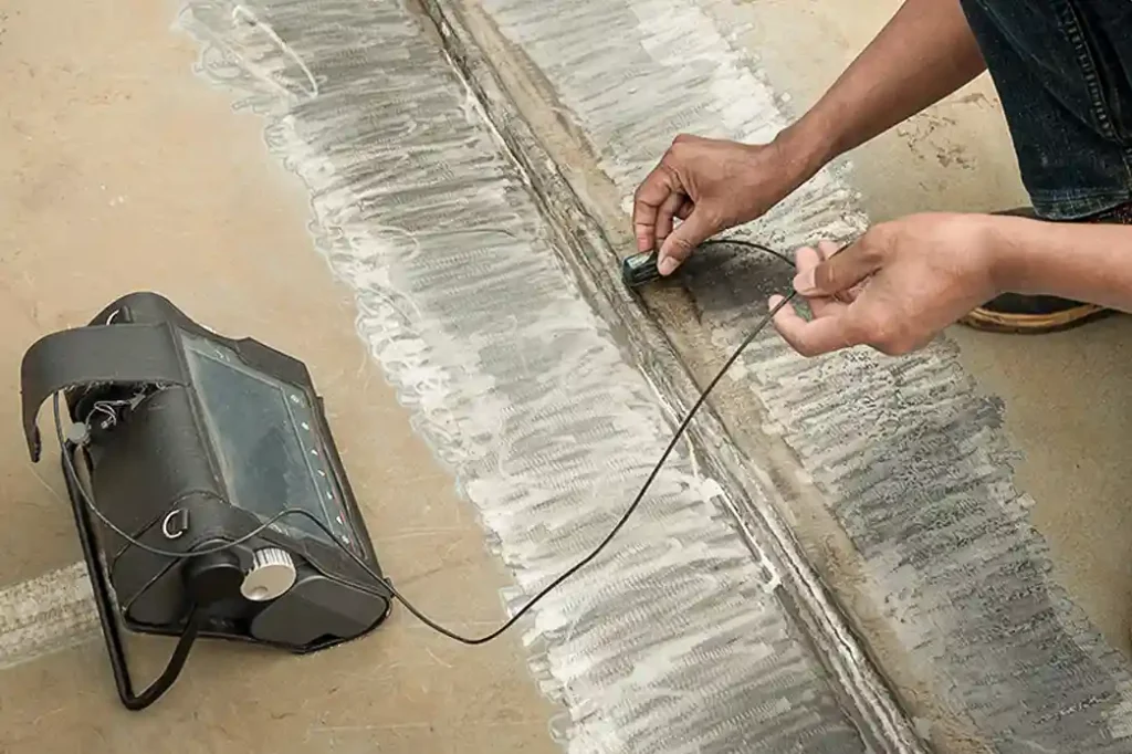 ultrasonic testing welding metal inspection