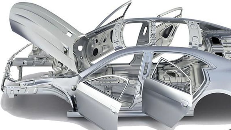 Lightweight Aluminum Car Frame
