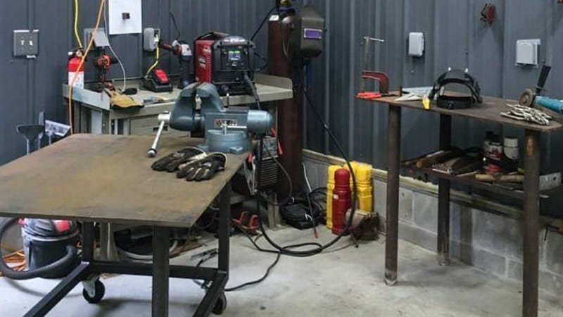 Home Garage Welding Setup for Aluminum