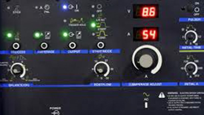 Welder Amperage Display