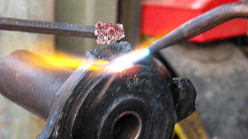 Welding a Crack in Cast Iron